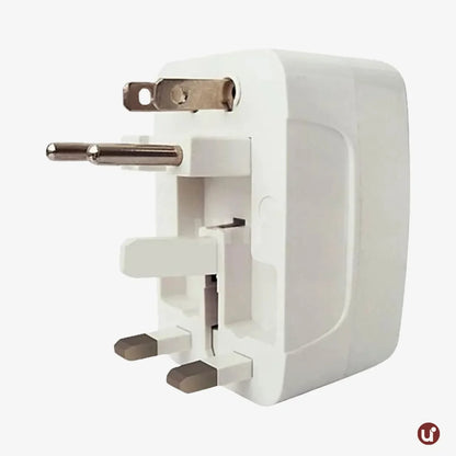 Adaptador de Tomada Internacional Universal Bivolt com Proteção Contra Surtos