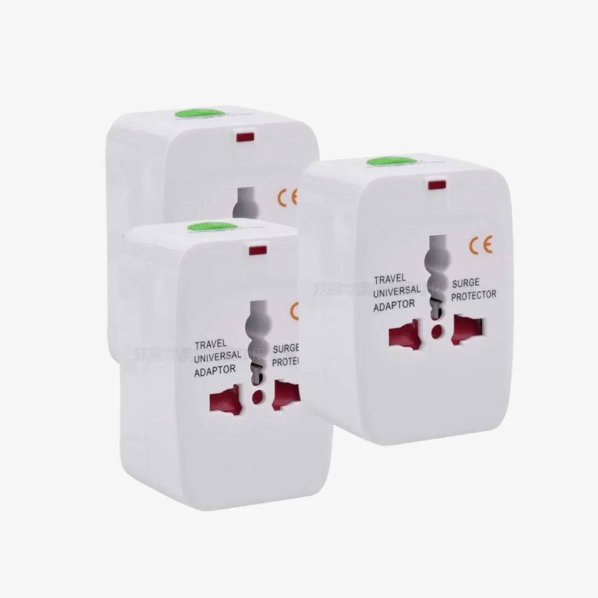 Adaptador de Tomada Internacional Universal Bivolt com Proteção Contra Surtos