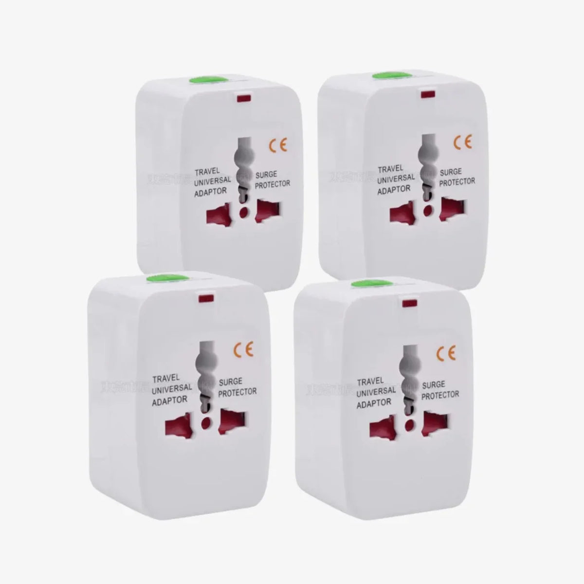 Adaptador de Tomada Internacional Universal Bivolt com Proteção Contra Surtos