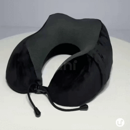 Almofada de Viagem Travesseiro de Pescoço Ergonômico com Espuma de Memória