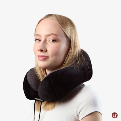 Almofada de Viagem Travesseiro de Pescoço Ergonômico com Espuma de Memória