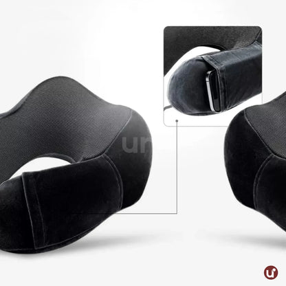 Almofada de Viagem Travesseiro de Pescoço Ergonômico com Espuma de Memória