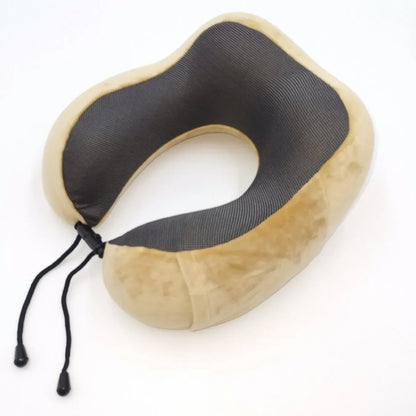 Almofada de Viagem Travesseiro de Pescoço Ergonômico com Espuma de Memória