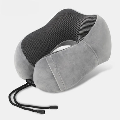 Almofada de Viagem Travesseiro de Pescoço Ergonômico com Espuma de Memória