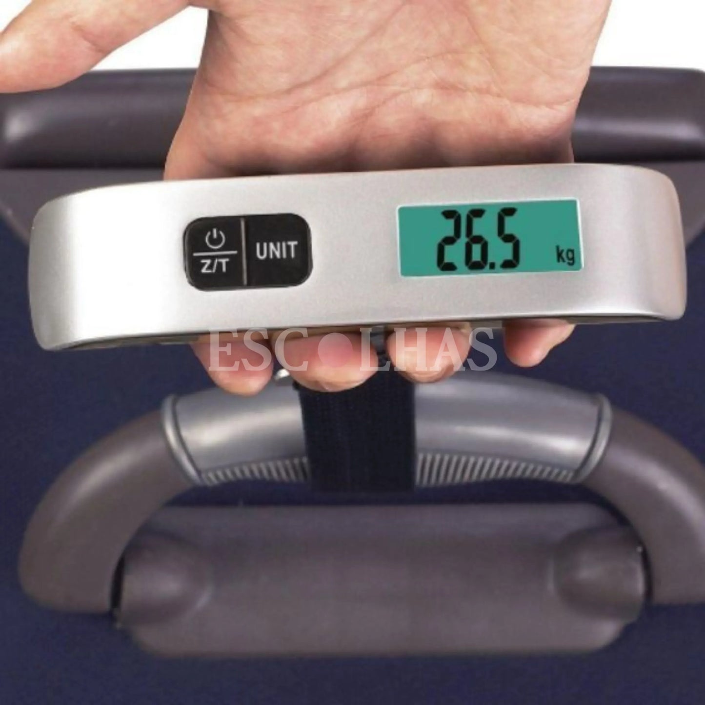 Balança Digital de Mão para Mala de Viagem 50kg - Portátil