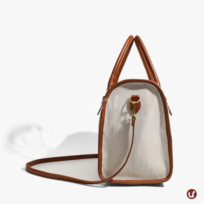 Bolsa de Lona Feminina Versátil com Alça de Ombro - Le Classique™