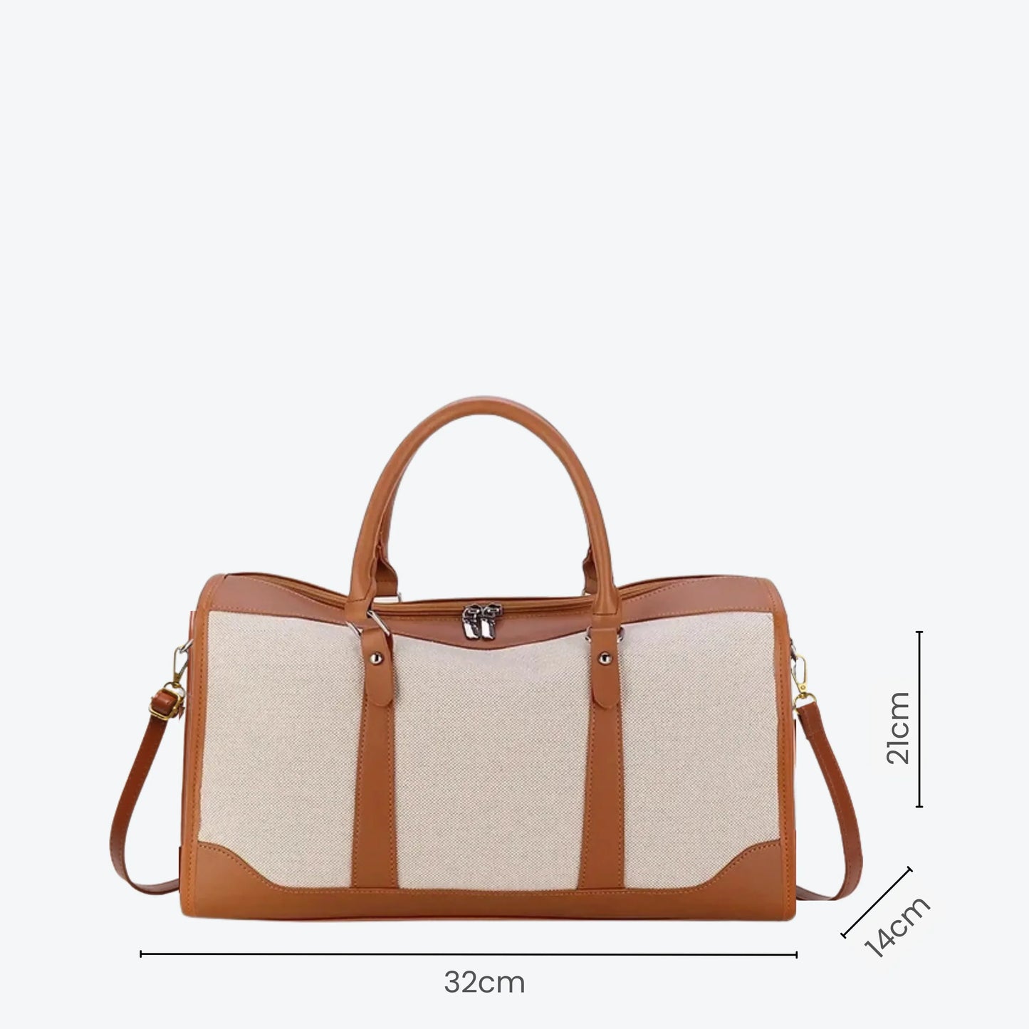 Bolsa de Lona Feminina Versátil com Alça de Ombro - Le Classique™
