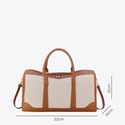 Bolsa de Lona Feminina Versátil com Alça de Ombro - Le Classique™