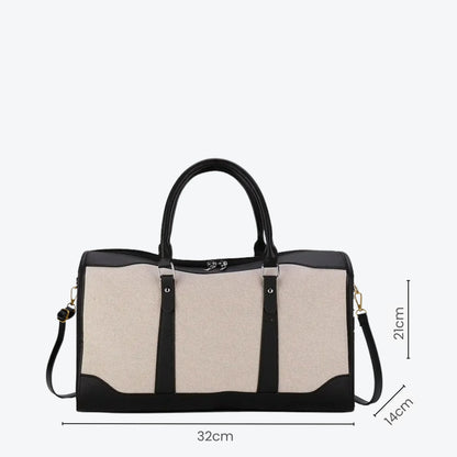 Bolsa de Lona Feminina Versátil com Alça de Ombro - Le Classique™
