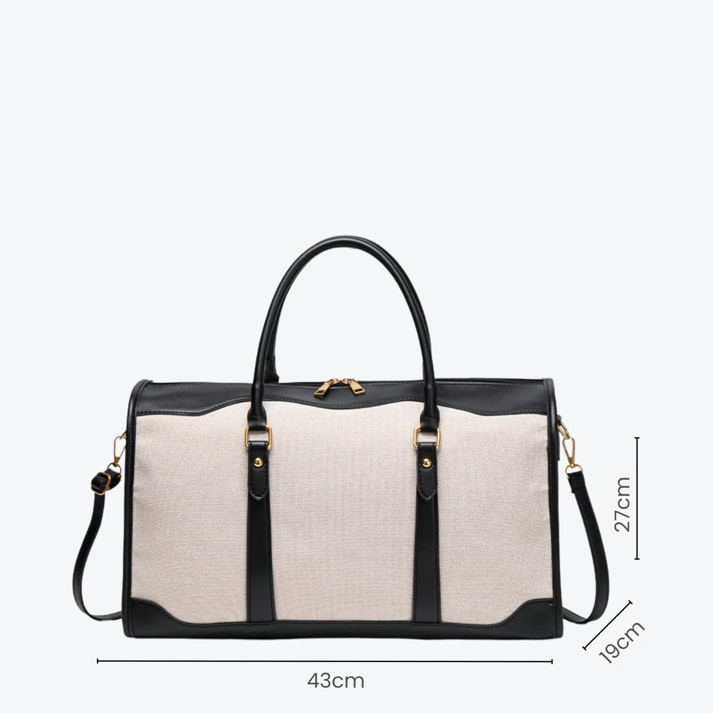 Bolsa de Lona Feminina Versátil com Alça de Ombro - Le Classique™