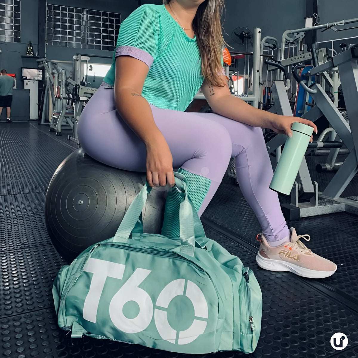 Bolsa Esportiva Transversal 4 em 1 Impermeável 60L - T60 Bag