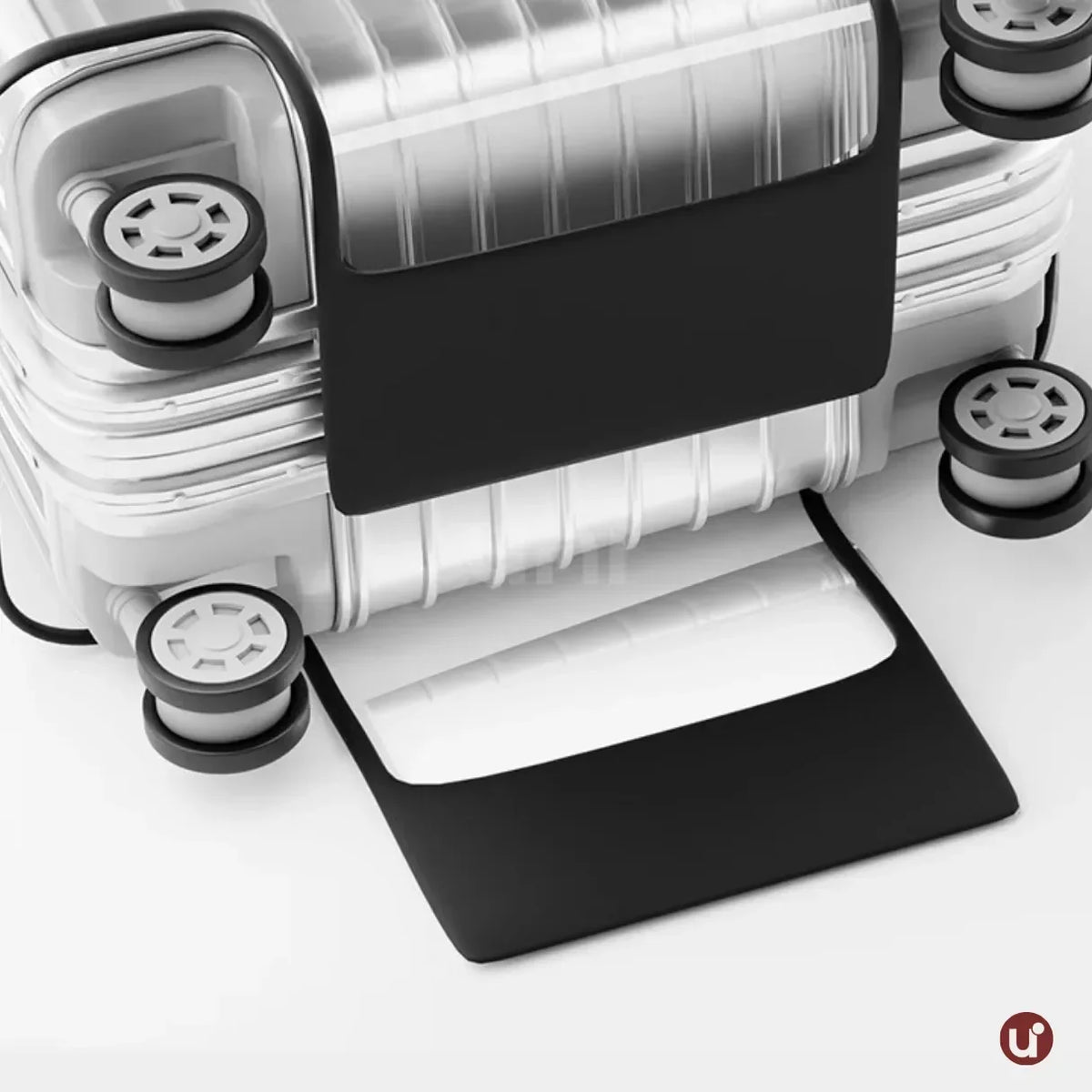 Capa para Mala de Viagem Transparente em PVC Cristal