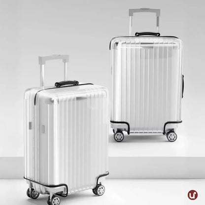 Capa para Mala de Viagem Transparente em PVC Cristal