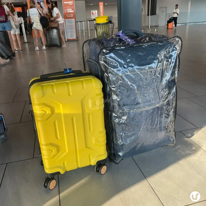 Capa para Mala de Viagem Transparente em PVC Cristal