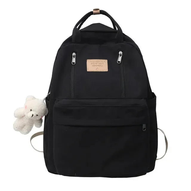 Mochila Feminina Impermeável para Notebook Estilo Coreana - JulyPocket™