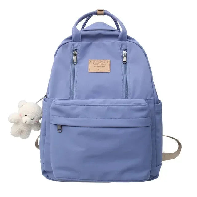 Mochila Feminina Impermeável para Notebook Estilo Coreana - JulyPocket™