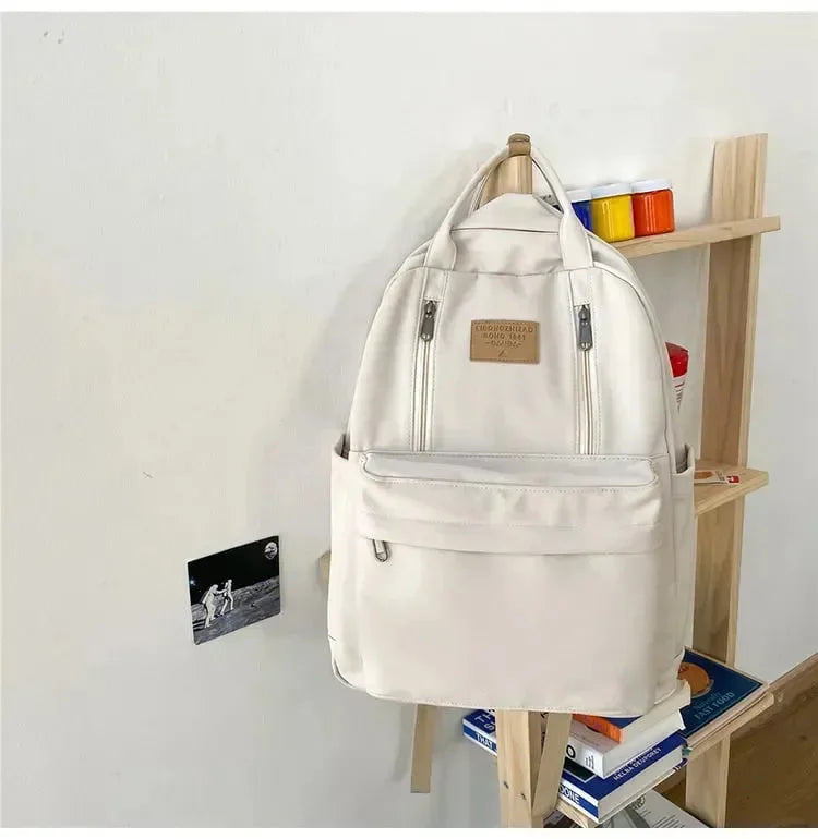Mochila Feminina Impermeável para Notebook Estilo Coreana - JulyPocket™