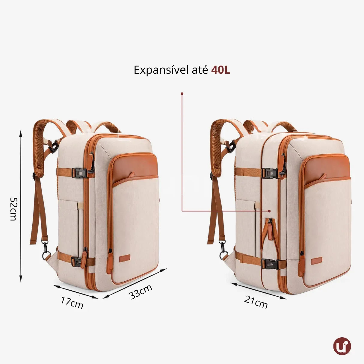 Kit de Viagem NovaTech™ Completo — Mala + Mochila Combinando