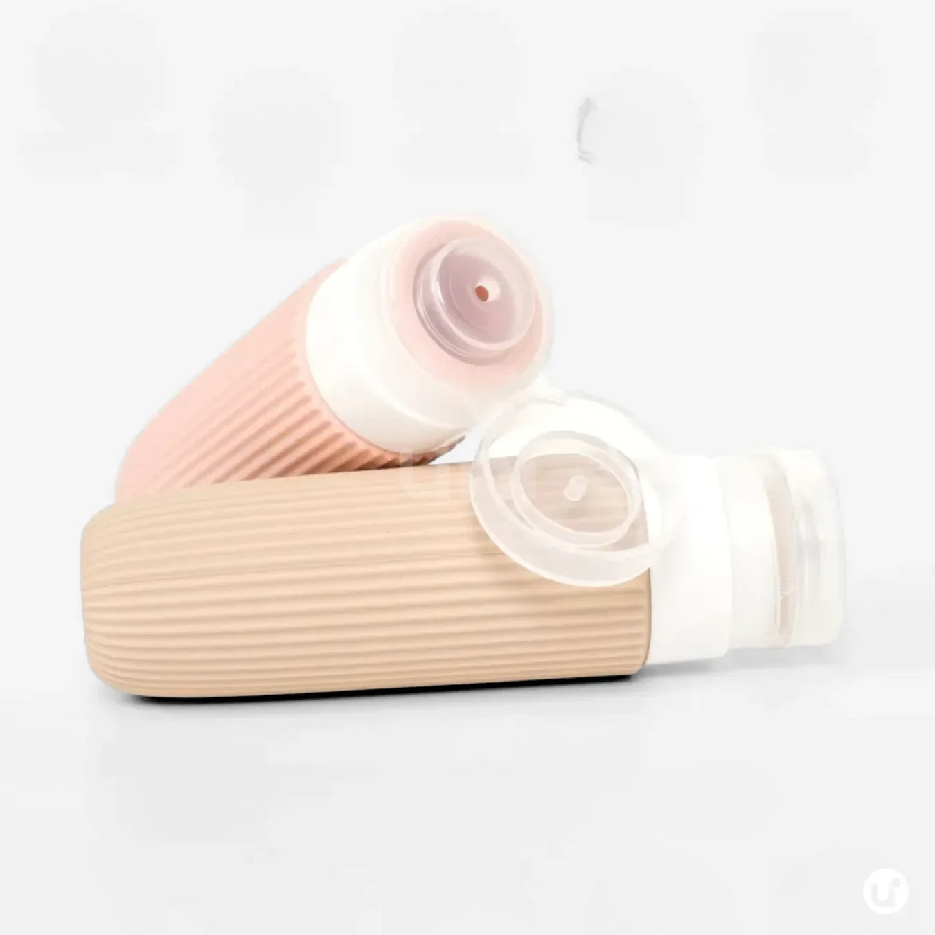 Frascos de Silicone para Viagem Anti-Vazamento Silicase™ - Kit com 4