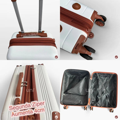 Kit de Viagem Completo NovaTech™ - Mala de Bordo e Mochila