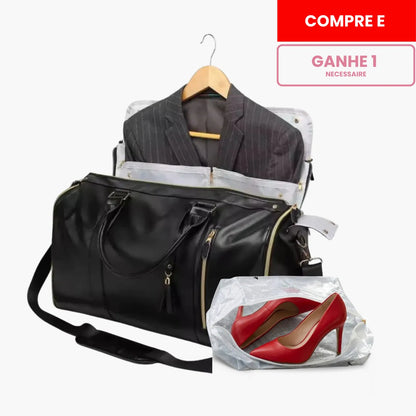 Kit Mala de Bordo e Bolsa de Viagem JetSetFemme™ + Novatech®