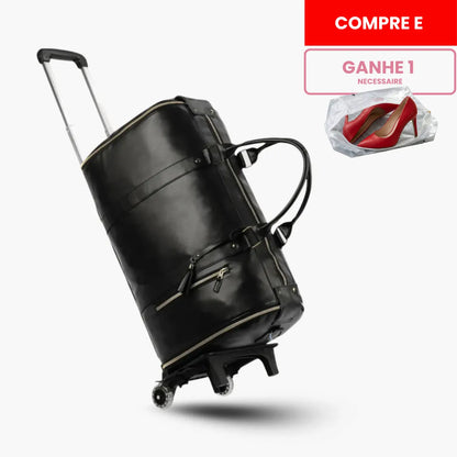 Kit Mala de Bordo e Bolsa de Viagem JetSetFemme™ + Novatech®