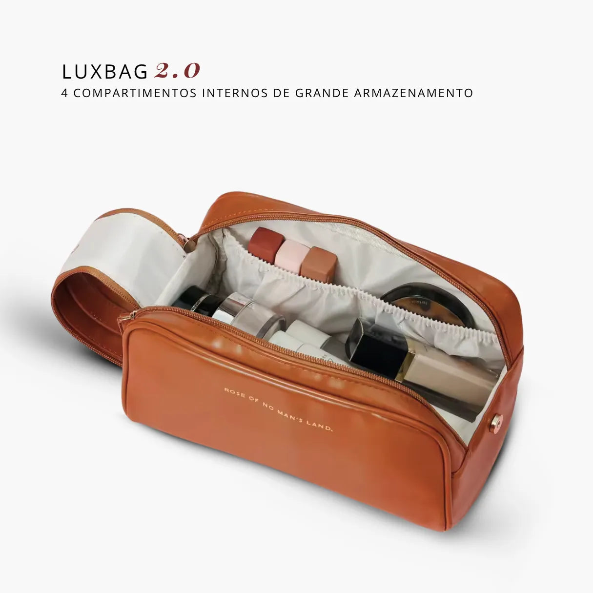 Kit Necessaire Feminina Premium de Viagem 3 Peças - Luxbag™