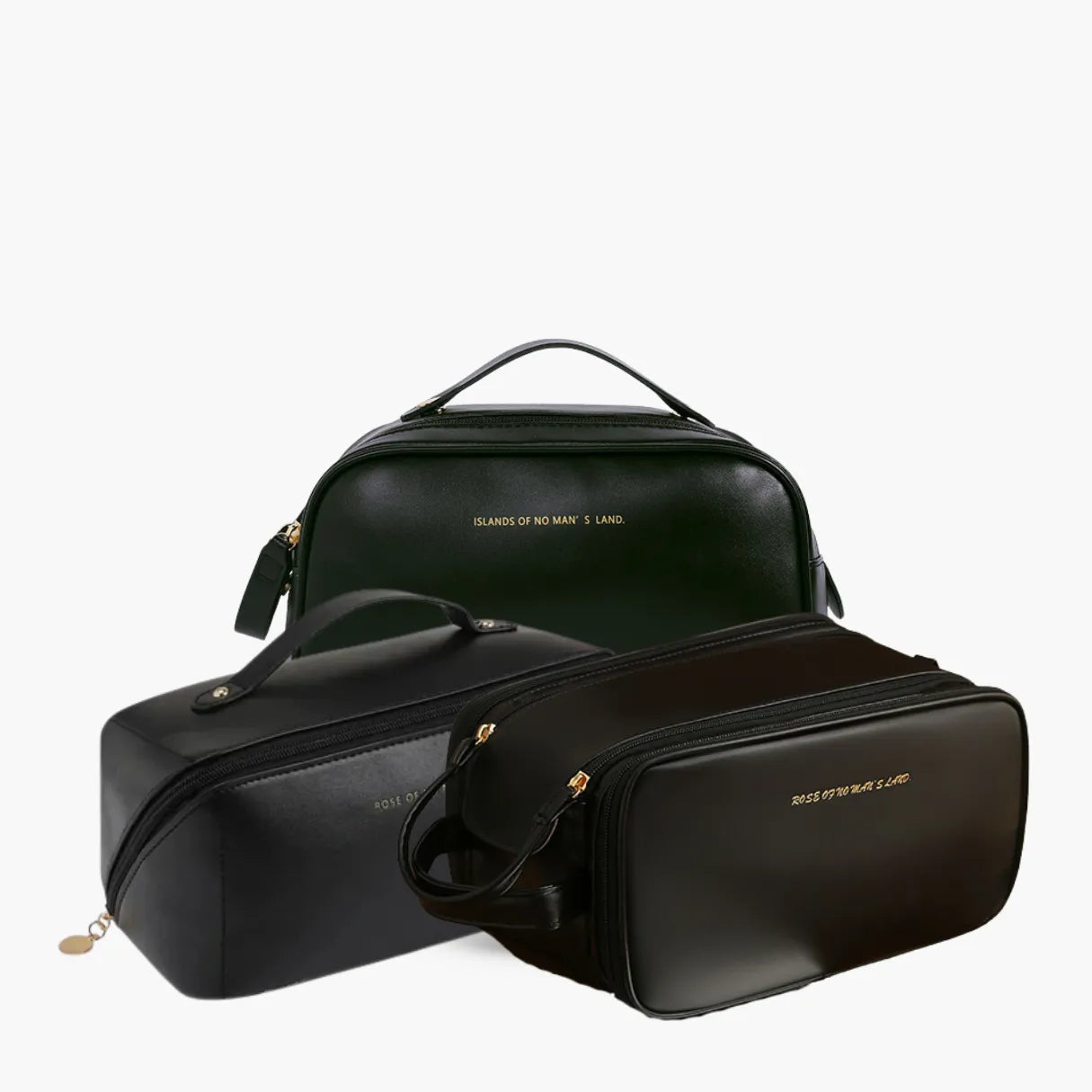 Kit Necessaire Feminina Premium de Viagem 3 Peças - Luxbag™