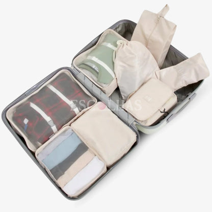 Kit Organizador de Mala 8 e 10 Peças VibePack™ - Impermeável