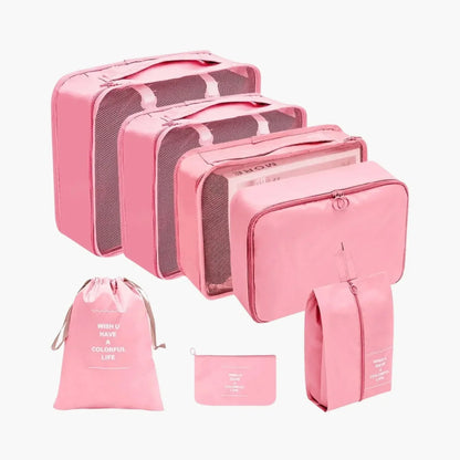 Kit Organizador de Mala 8 e 10 Peças VibePack™ - Impermeável
