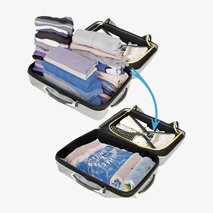 Kit Saco a Vácuo para Roupas com Bomba - Viagem e Armário