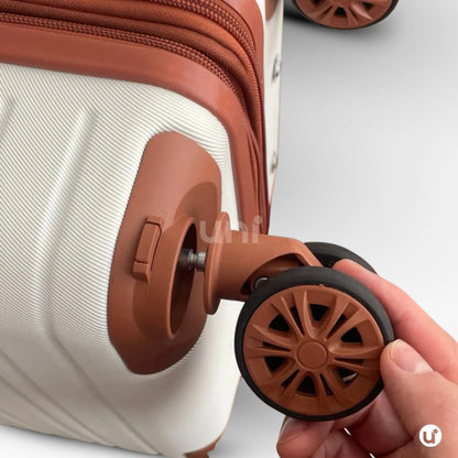 Mala de Bordo 10kg Rígida Expansível 360° - Novatech®
