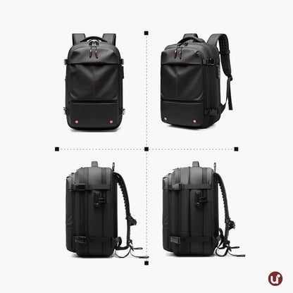 Mochila de Viagem com Compressão a Vácuo Impermeável 60L - AirBag Pack™