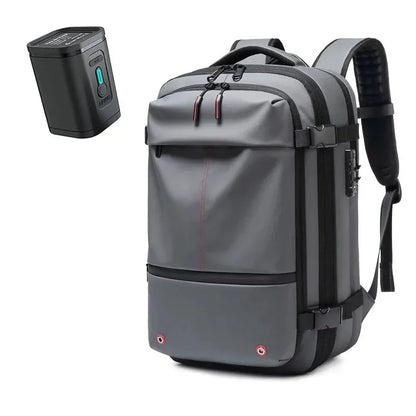 Mochila de Viagem com Compressão a Vácuo Impermeável 60L - AirBag Pack™