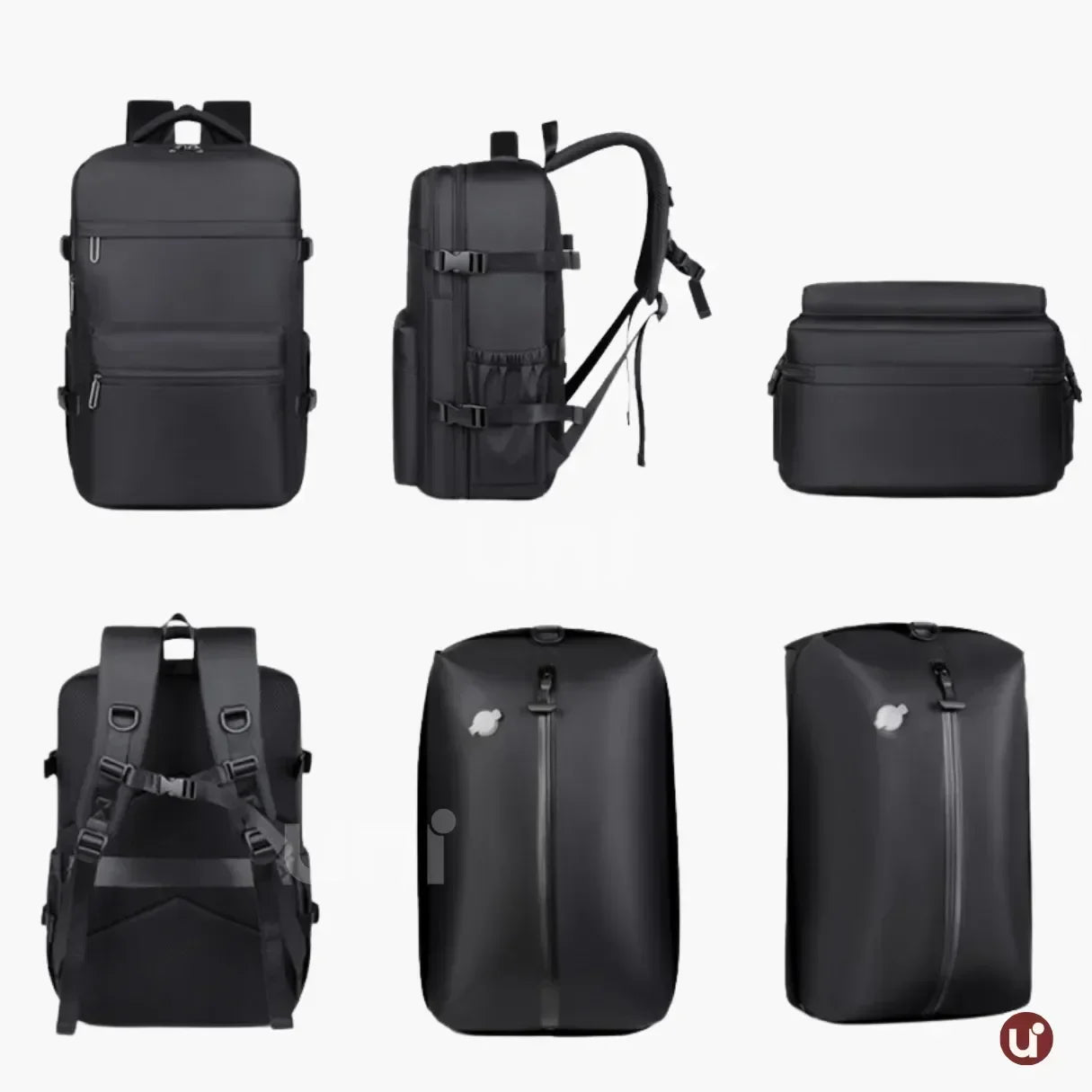 Mochila de Viagem Mala de Bordo a Vácuo 35L Impermeável - Nova BellaJourney