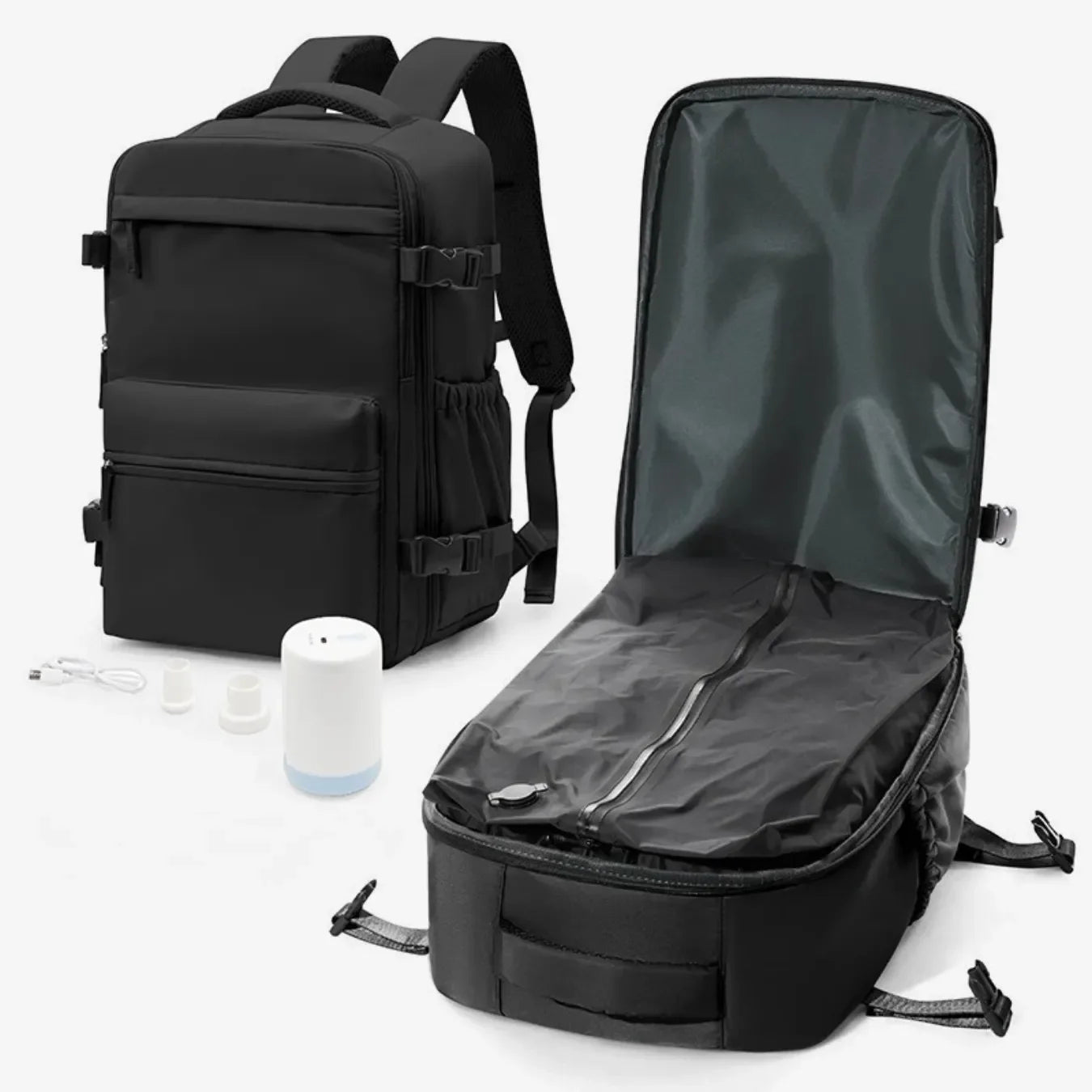 Mochila de Viagem Mala de Bordo a Vácuo 35L Impermeável - Nova BellaJourney