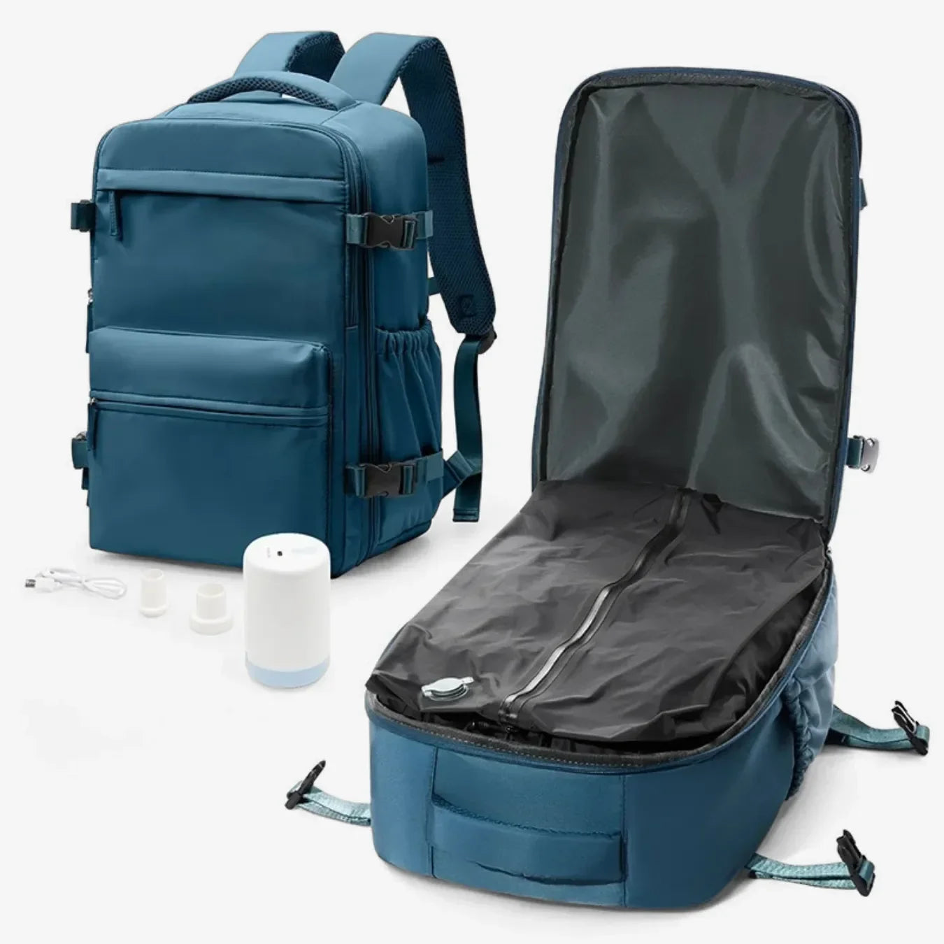 Mochila de Viagem Mala de Bordo a Vácuo 35L Impermeável - Nova BellaJourney