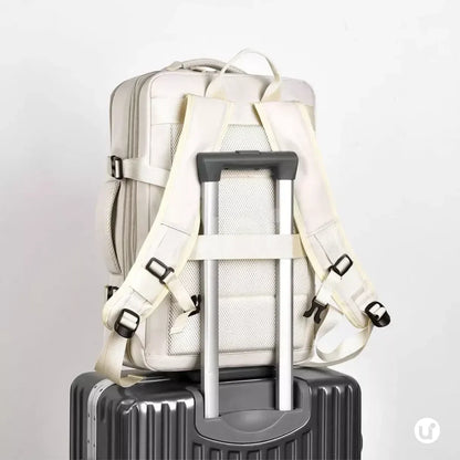 Mochila de Viagem Expansível Feminina para Notebook - BellaJourney 2.0
