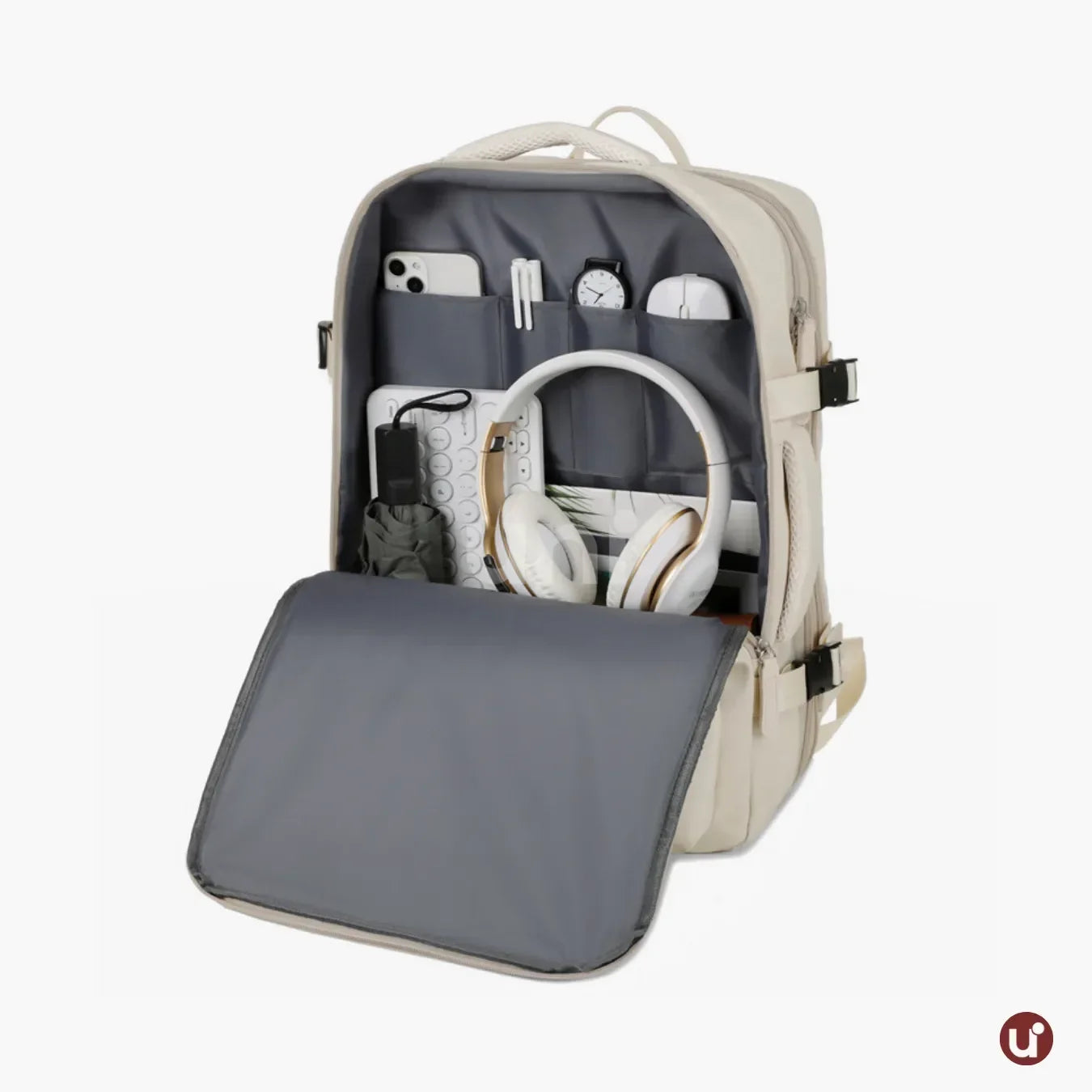 Mochila de Viagem Expansível Feminina para Notebook - BellaJourney 2.0