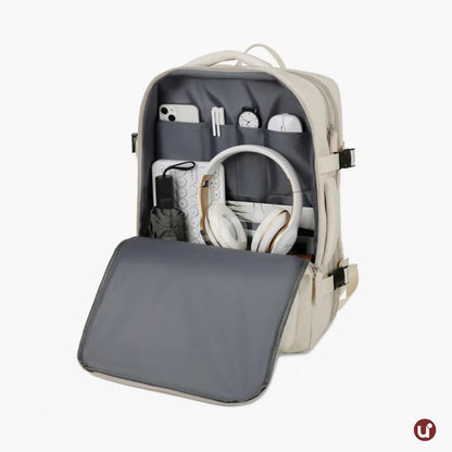 Mochila de Viagem Expansível Feminina para Notebook - BellaJourney 2.0