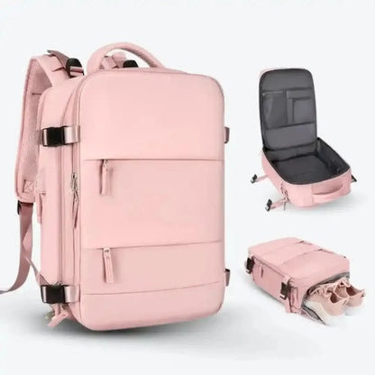 Mochila de Viagem 35L Bagagem de Mão Impermeável - BagTravel™