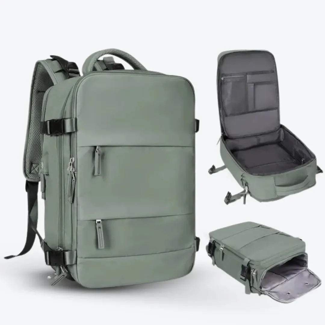 Mochila de Viagem 35L Bagagem de Mão Impermeável - BagTravel™