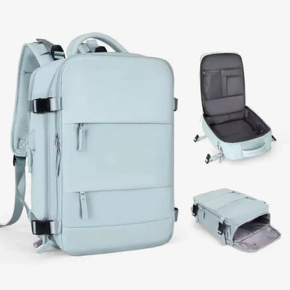 Mochila de Viagem 35L Bagagem de Mão Impermeável - BagTravel™
