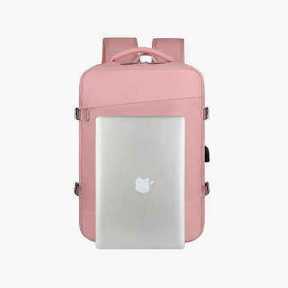 Mochila de Viagem 40L Impermeável Feminina - TravelMax™