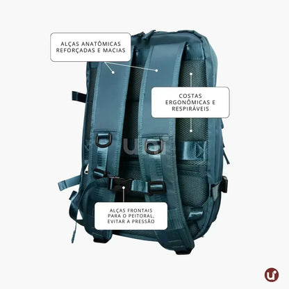 Mochila de Viagem Feminina Mala de Bordo Impermeável 29L - BellaJourney™
