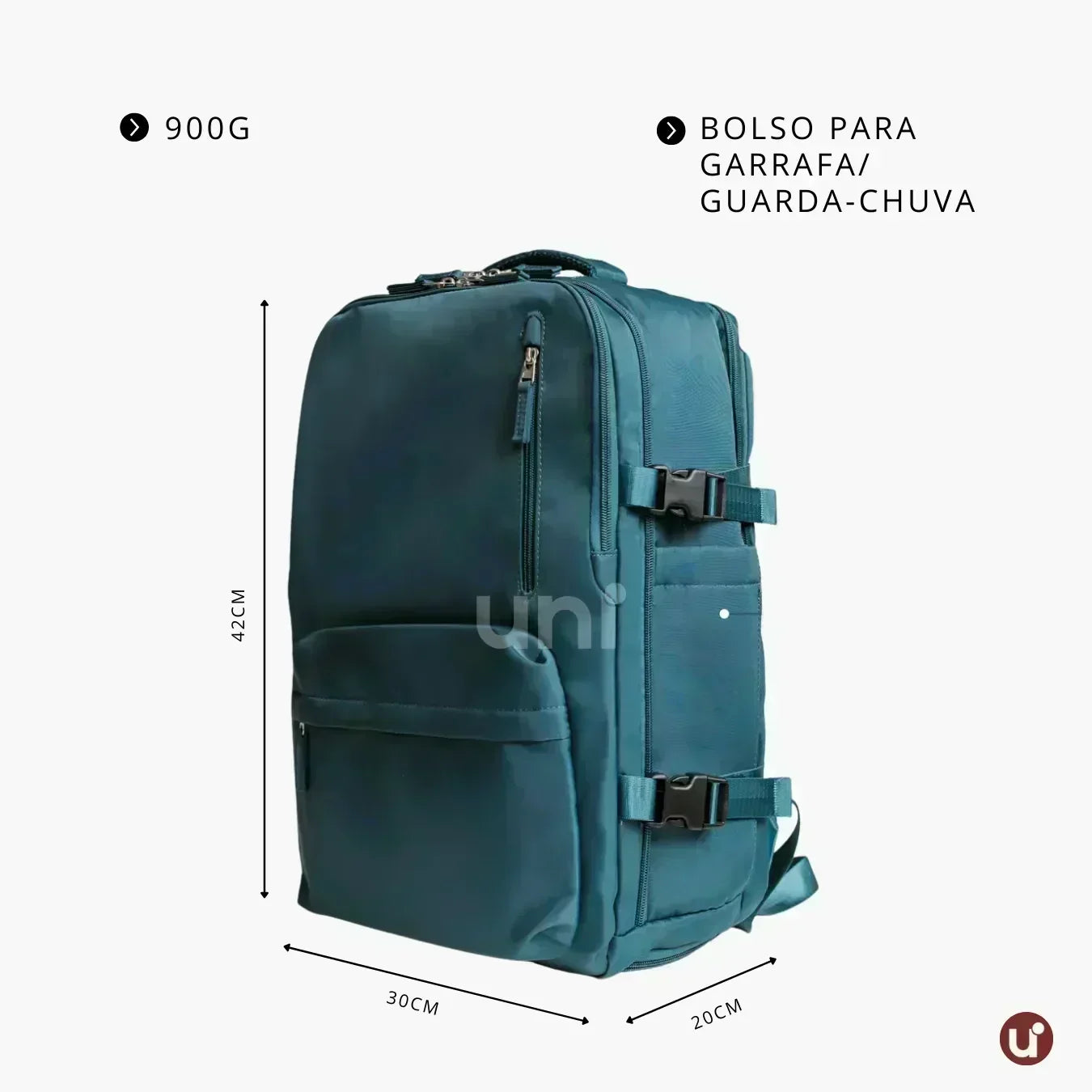 Mochila de Viagem Feminina Mala de Bordo Impermeável 29L - BellaJourney™