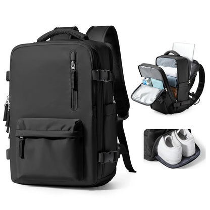 Mochila de Viagem Feminina Mala de Bordo Impermeável 29L - BellaJourney™