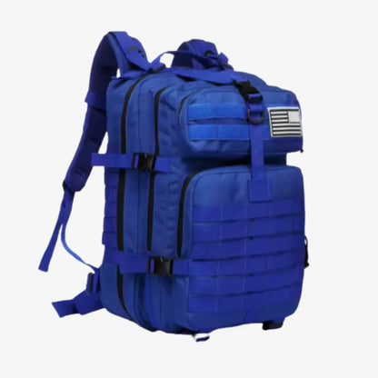 Mochila Tática Militar 50L Impermeável Tactical Titan™ | Brinde: Patch Bandeira do Brasil