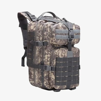 Mochila Tática Militar 50L Impermeável Tactical Titan™ | Brinde: Patch Bandeira do Brasil