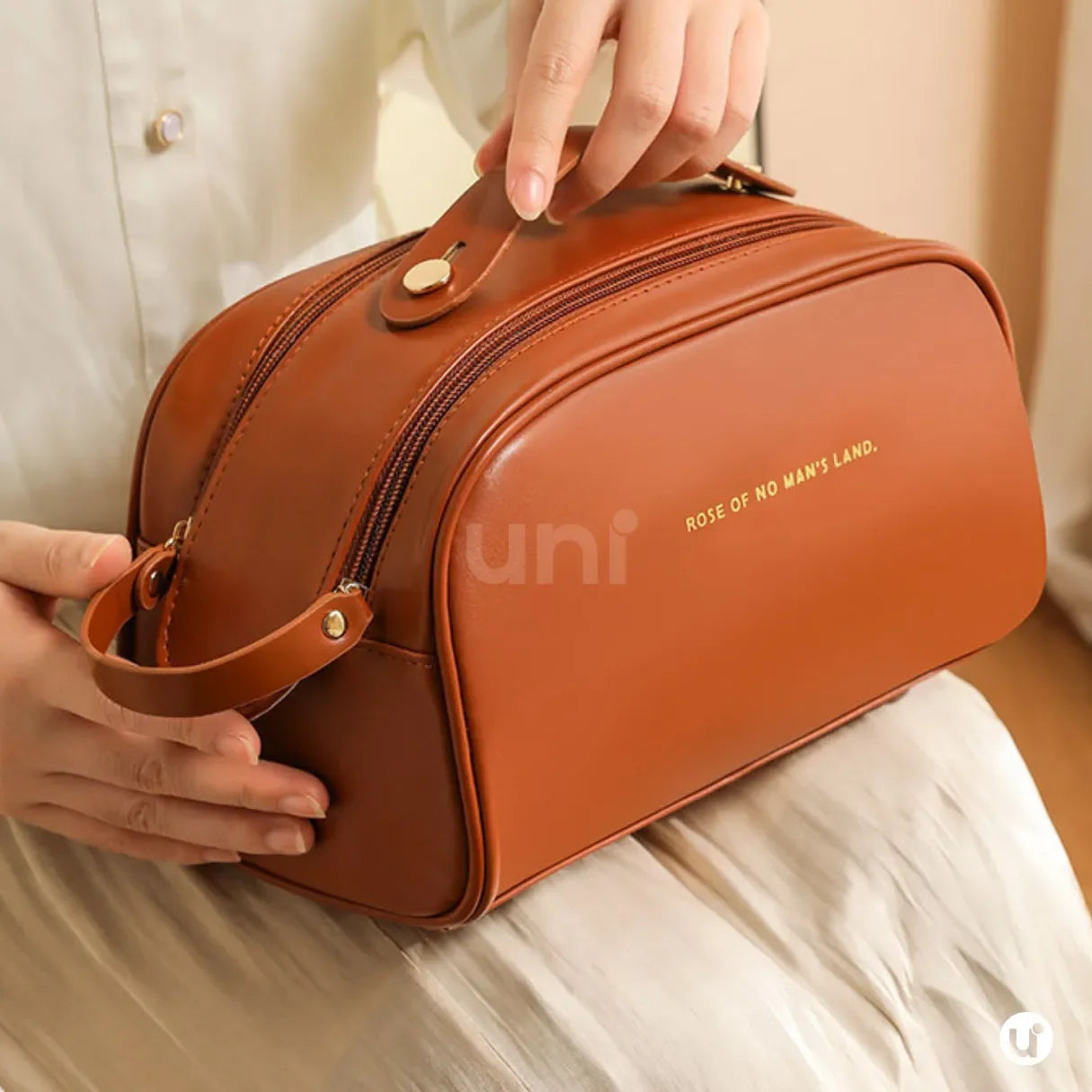 Necessaire de Maquiagem Feminina Impermeável 180° - Luxbag™ 2.0